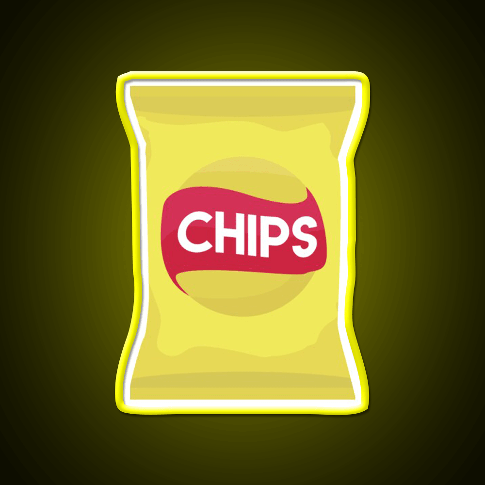 Potato Chips Snack Food Led Neon Sign Rgb Color - Shineneon