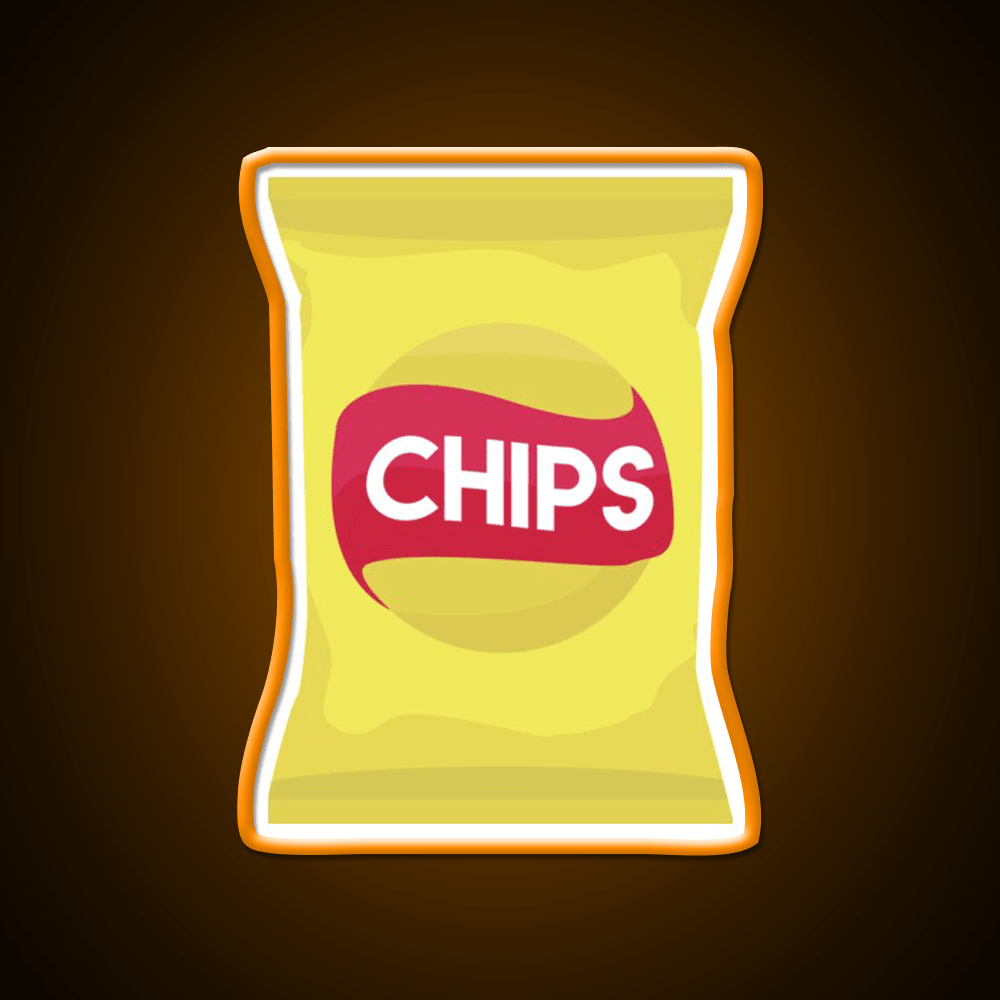 Potato Chips Snack Food Led Neon Sign Rgb Color - Shineneon