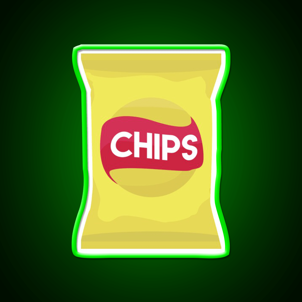Potato Chips Snack Food Led Neon Sign Rgb Color - Shineneon