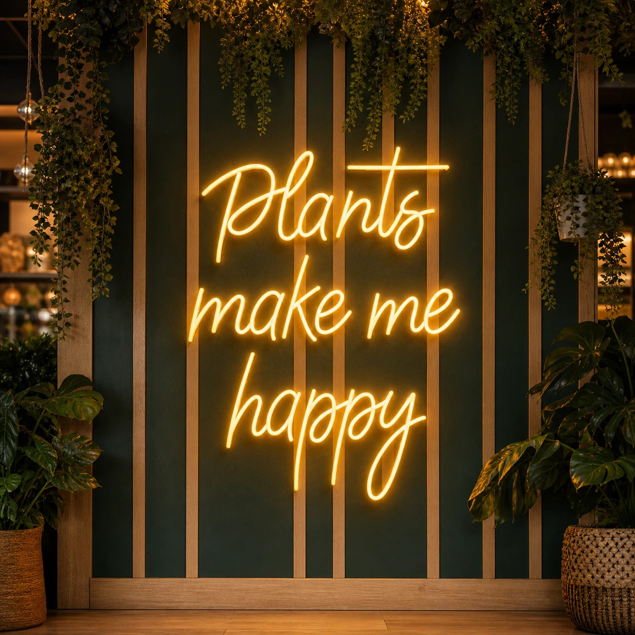 Potato Make Me Happy LED Neon Sign Garage Man Cave Neon Sign high-converting product image