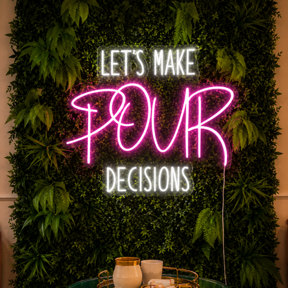 Pour Wall Decor LED Neon Sign main product image