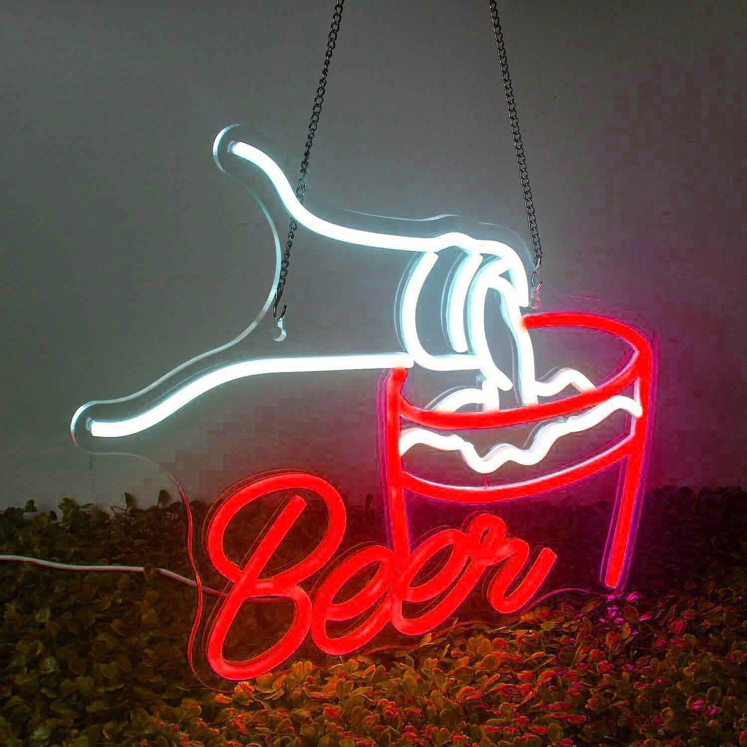 Pouring Drink Neon Sign | Shineneon