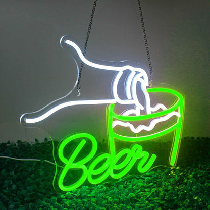Pouring Drink Neon Sign | Shineneon