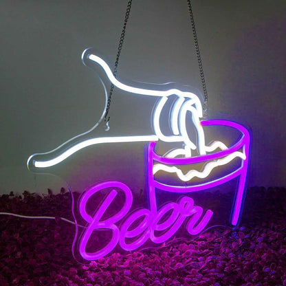 Pouring Drink Neon Sign | Shineneon