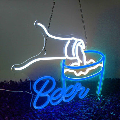 Pouring Drink Neon Sign | Shineneon