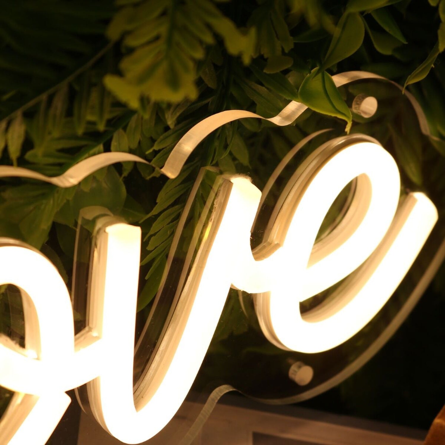Power Of Love Yellow Led Neon Sign - Shineneon