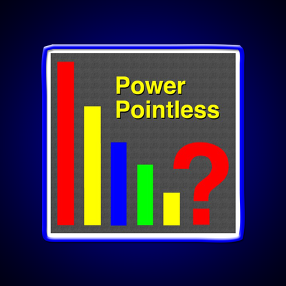 Power Pointless Man Cave Bar Led Neon Sign Rgb Color