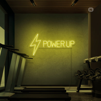 Power Up Led Neon Signs | Shineneon