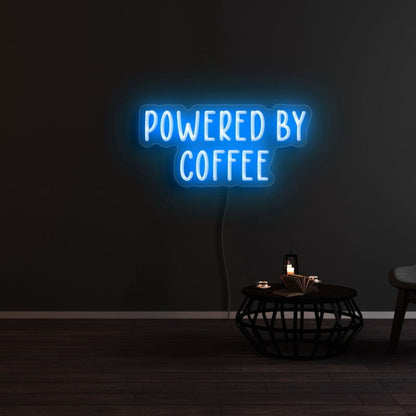 Powered By Coffee Led Neon Sign | Shineneon