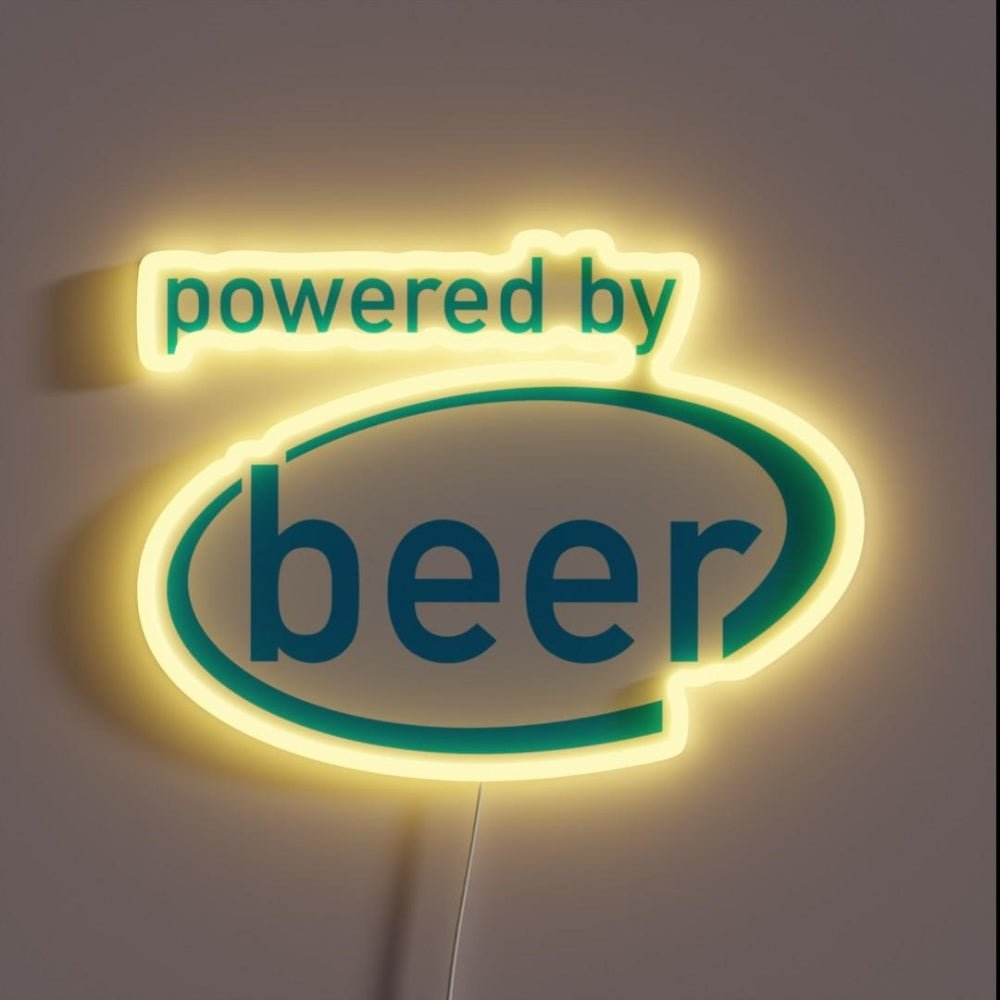 Powered Rgb Led Neon Sign Bar Wall Decor - Shineneon