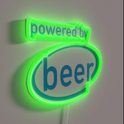 Powered Rgb Led Neon Sign Bar Wall Decor - Shineneon