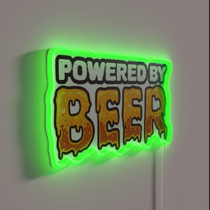 Powered Rgb Led Neon Sign Restaurant Wall Art - Shineneon
