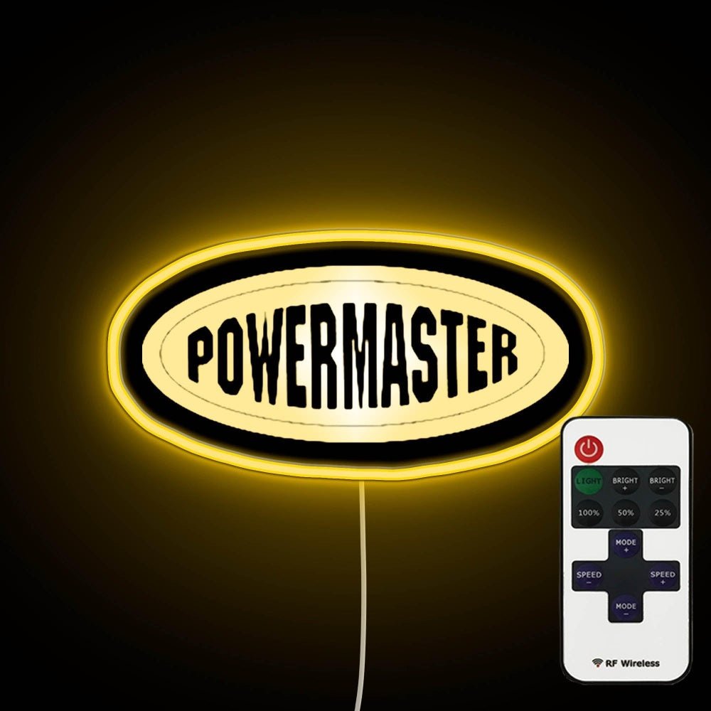 Powermaster Logo Neon Sign - Shineneon