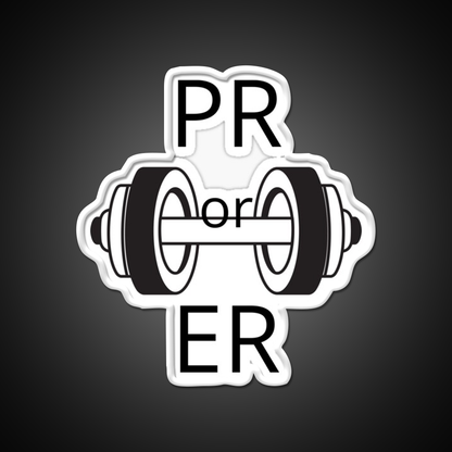 Pr Or Er Gym Fitness Led Neon Sign Gym Room Sign Rgb Color