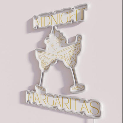 Practical Magic Midnight Margaritas Rgb Led Neon Sign - Shineneon