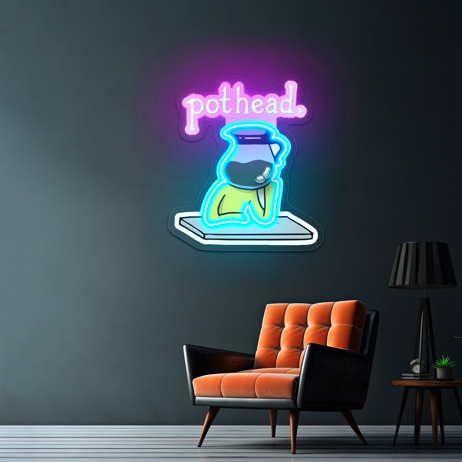 Practice Shelf Love Artwork Neon Light Signs