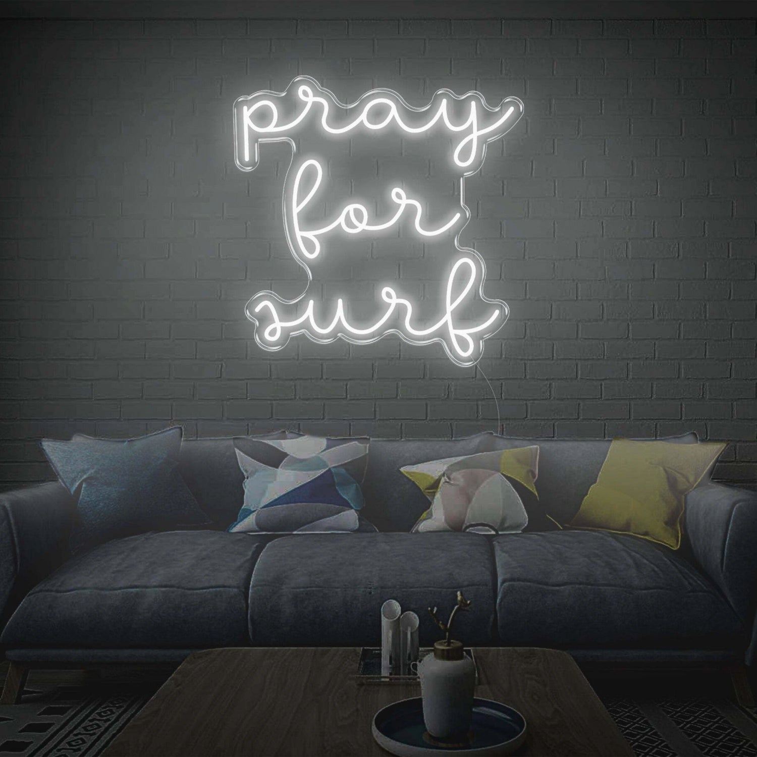 Pray For Surf Led Neon Sign | Shineneon