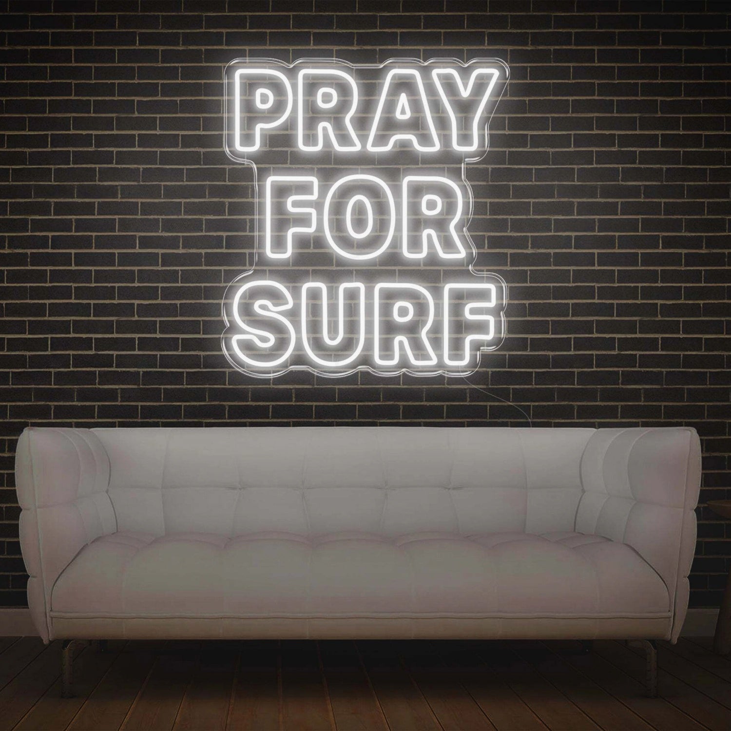 Pray For Surf Led Neon Sign V2 | Shineneon