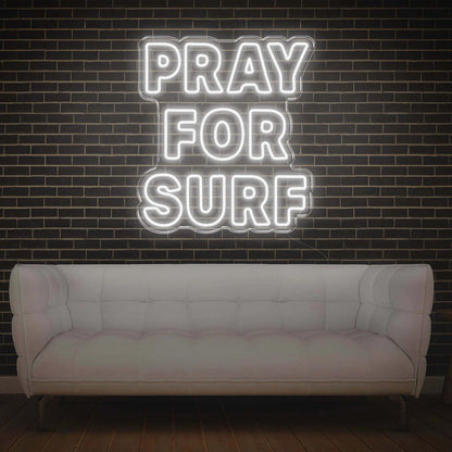 Pray For Surf Led Neon Sign V2 | Shineneon