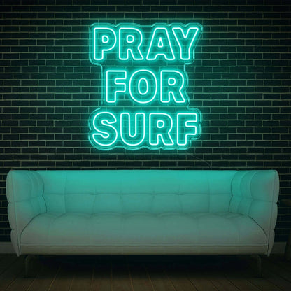 Pray For Surf Led Neon Sign V2 | Shineneon