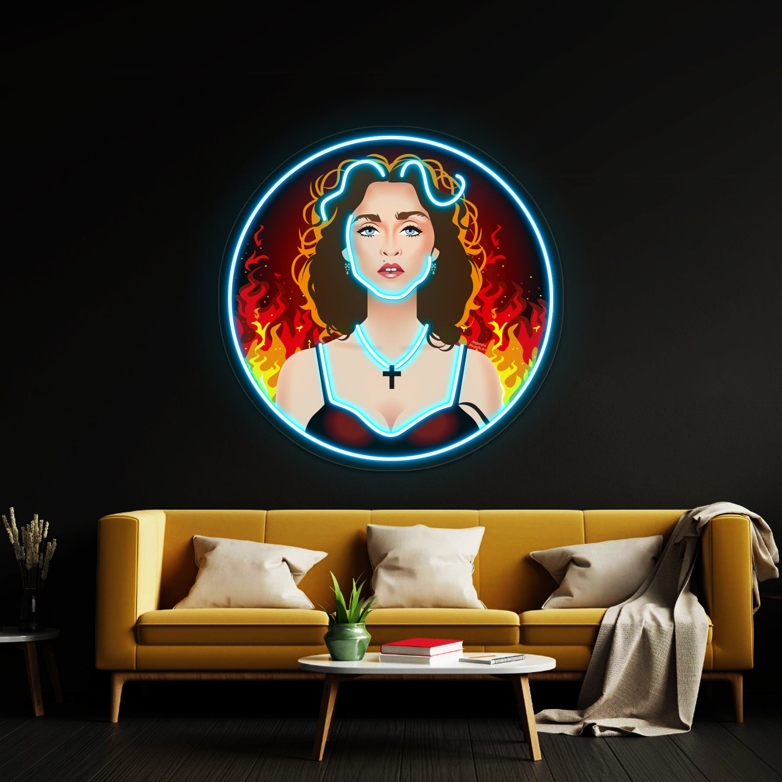 Prayer Artwork Led Signs For Bedroom | Shineneon