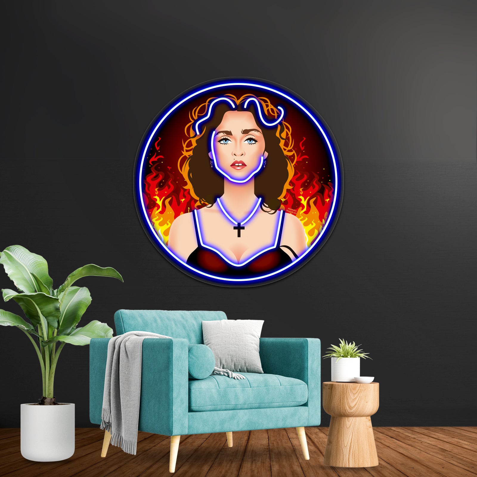 Prayer Artwork Led Signs For Bedroom | Shineneon