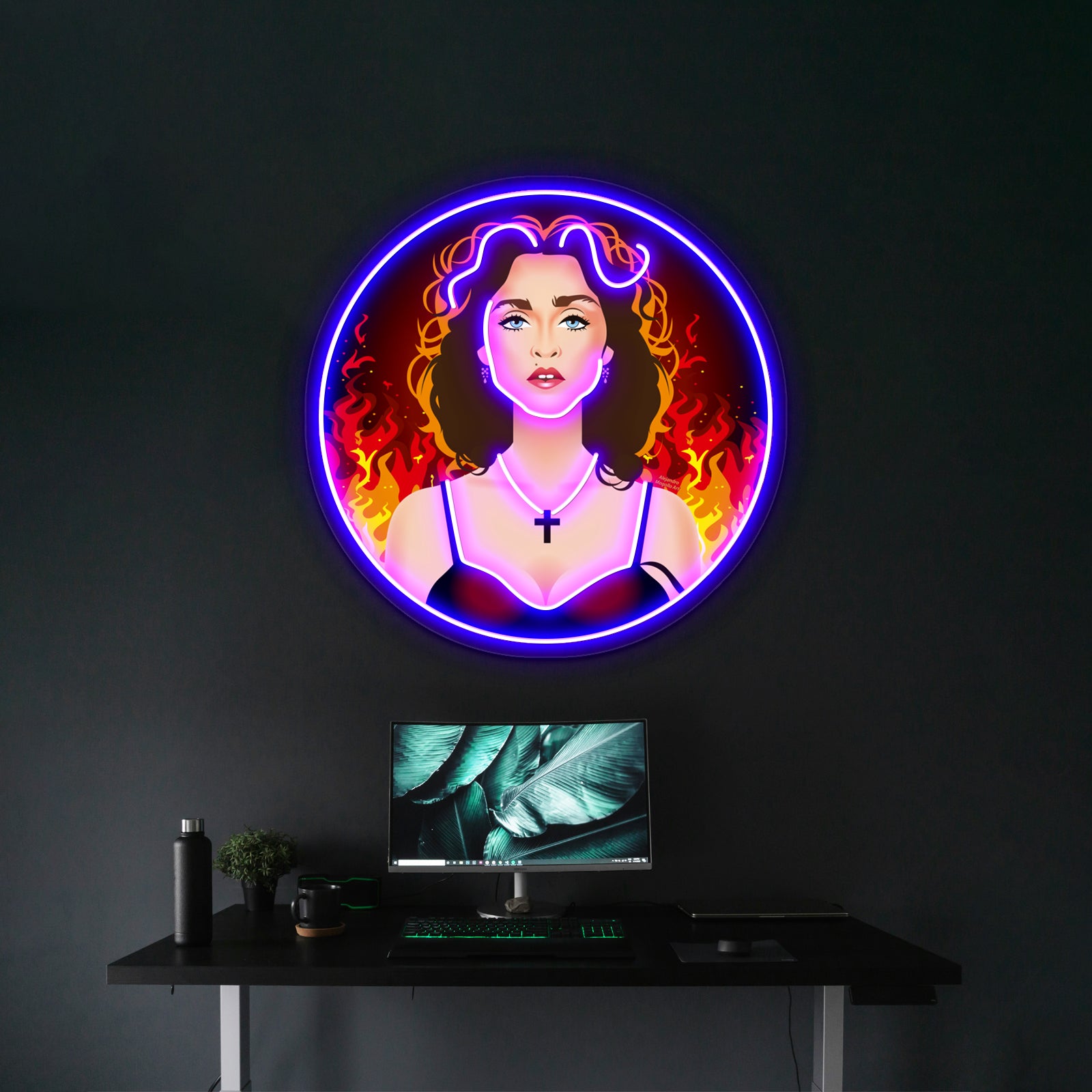 Prayer Artwork Led Signs For Bedroom | Shineneon