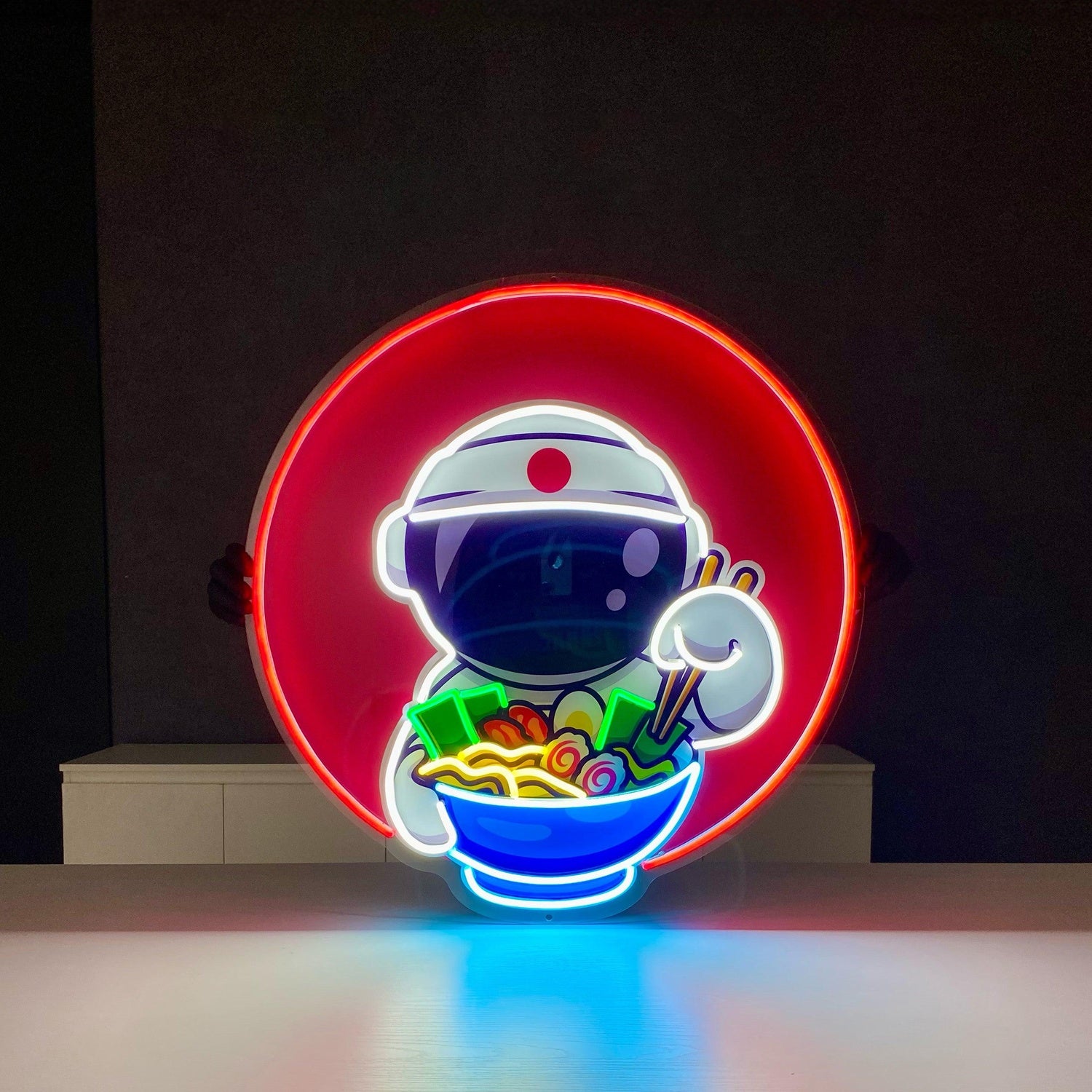 Praying Angel Red-Yellow Uv Printed Led Neon Sign For Christmas Fireplace Decoration | Shineneon