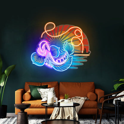 Predator Fishing Led Neon Sign Light Custom Led Signs - Shineneon