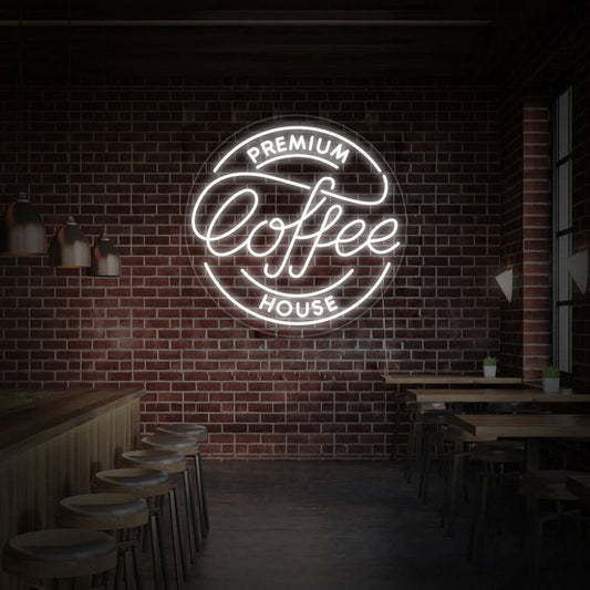 Premium Coffee House Led Sign Business Neon Sign