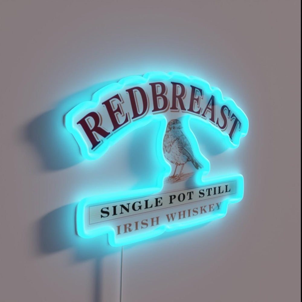 Premium Redbreast Distillery Logos Rgb Led Neon Sign