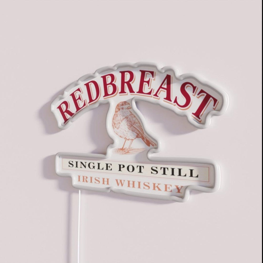 Premium Redbreast Distillery Logos Rgb Led Neon Sign