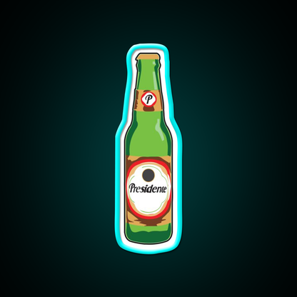 Preserved Beer In The Bottle Beer Bar Decor Led Neon Sign Rgb Color - Size and dimension reference