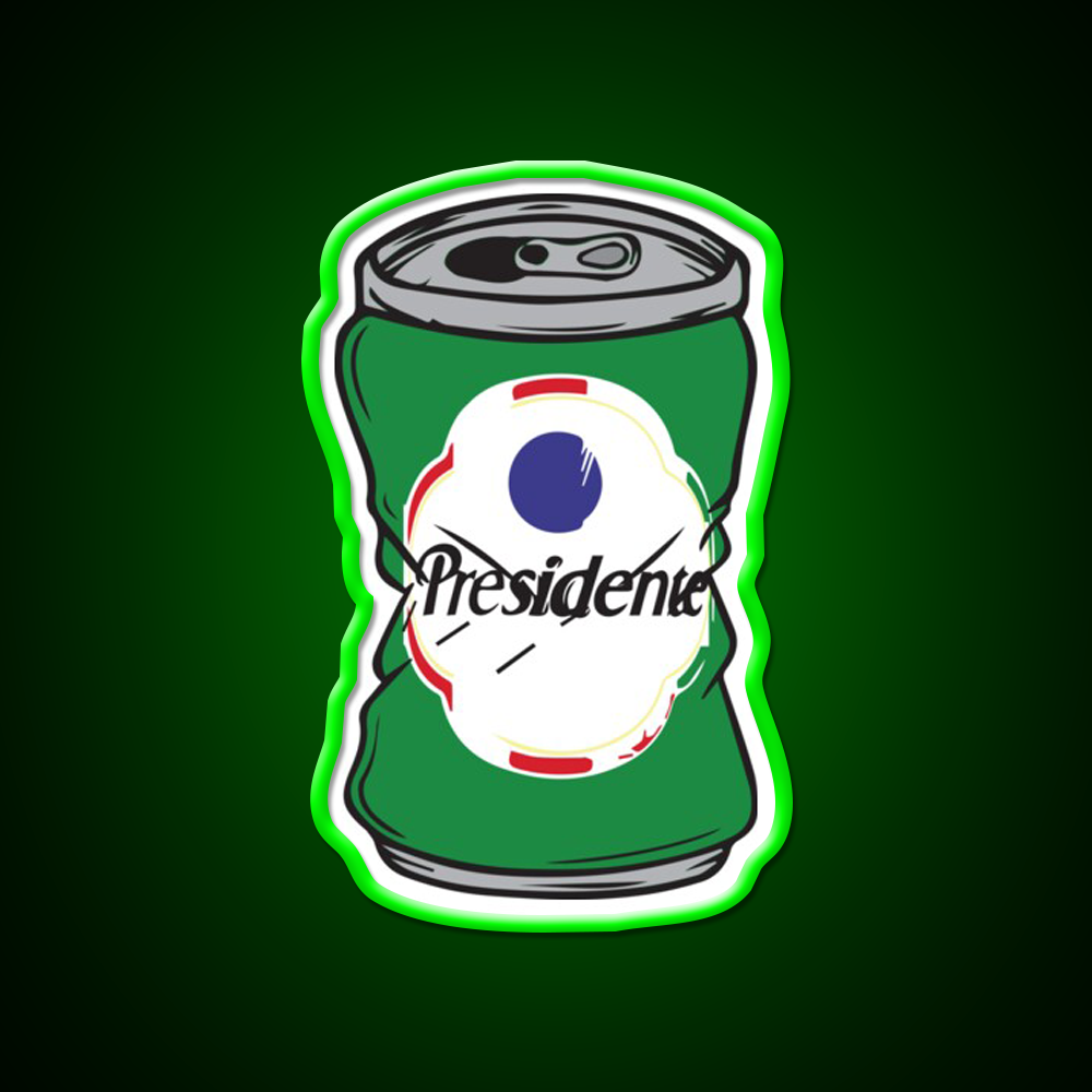 President Beer Bar Decor Led Neon Sign Rgb Color