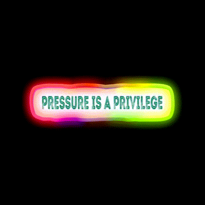 Pressure Is A Privilege Gym Fitness Led Neon Sign Gym Room Sign Rgb Color