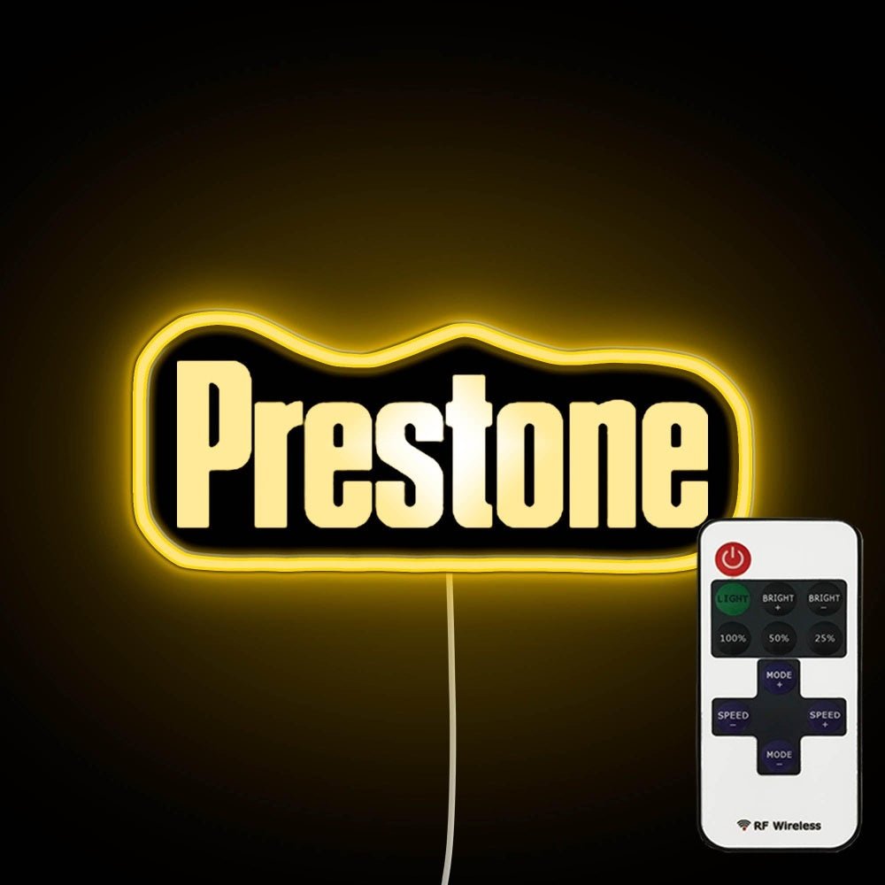 Prestone Logo Neon Sign - Shineneon