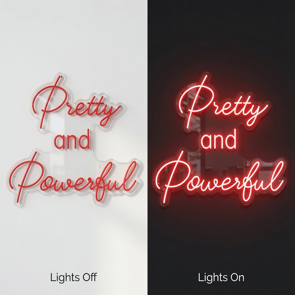 Pretty And Powerful LED Neon Sign Wall Neon Sign - Shineneon