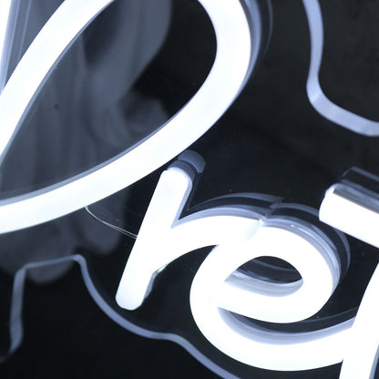 Pretty Boy Bowen White Led Neon Sign - Shineneon
