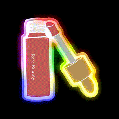 Pretty Pink Liquid Blush Nail Salon Led Neon Sign Rgb Color - LED neon sign close-up detail