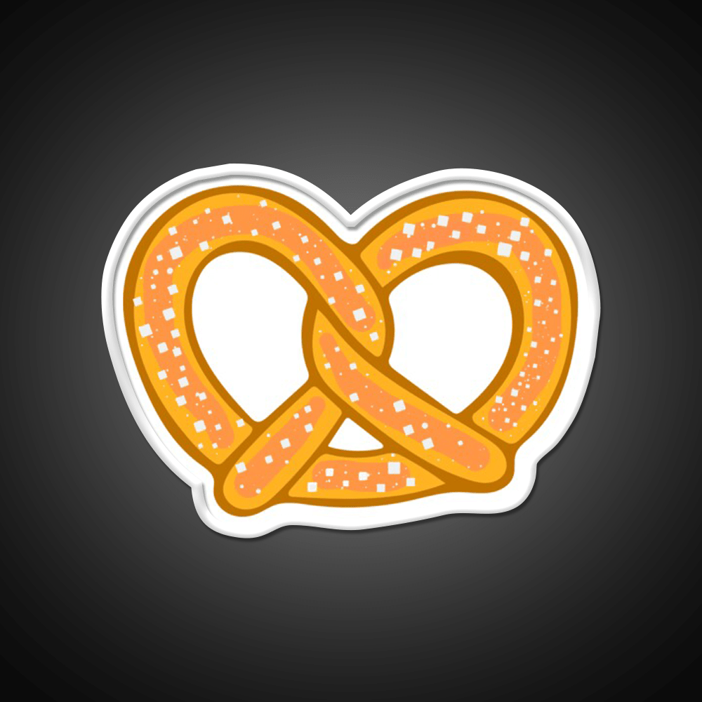 Pretzel Snack Food Led Neon Sign For Snack Kitchen Rgb Color - Shineneon