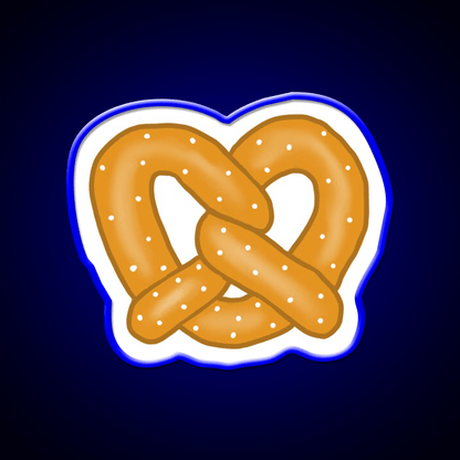 Pretzel Snack Food Led Neon Sign Rgb Color - Shineneon