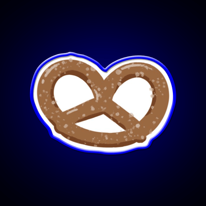 Pretzels Salty Snacks Movie Night Snack Food Led Neon Sign Rgb Color - Shineneon