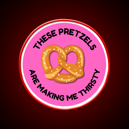 Pretzels Snack Food Led Neon Sign Rgb Color - Shineneon