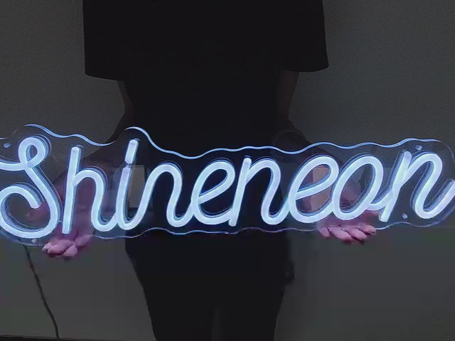 Tom's We Are Open Custom Led Neon Sign