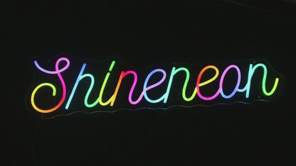 WIZE CREATIONS Made by a Tolan Custom LED Neon Sign