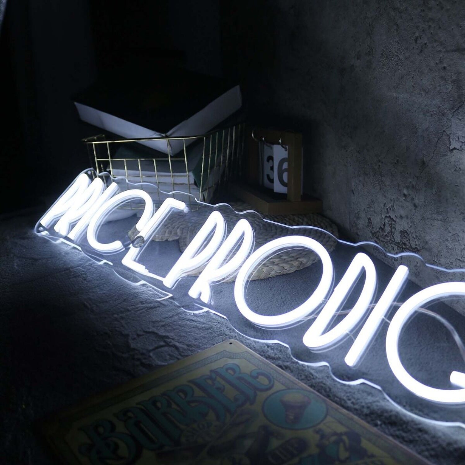 Price Prodigy White Led Neon Sign - Shineneon