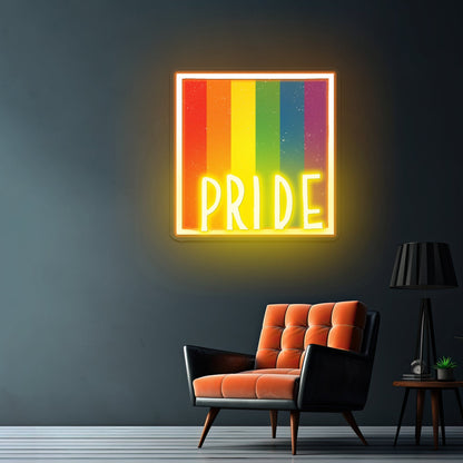 Pride Flag Artwork Custom Neon Signs - Shineneon