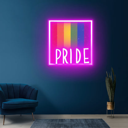 Pride Flag Artwork Custom Neon Signs - Shineneon
