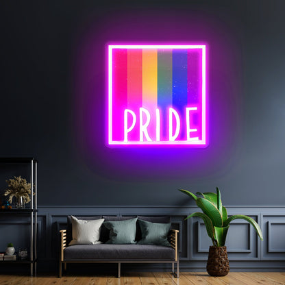 Pride Flag Artwork Custom Neon Signs - Shineneon