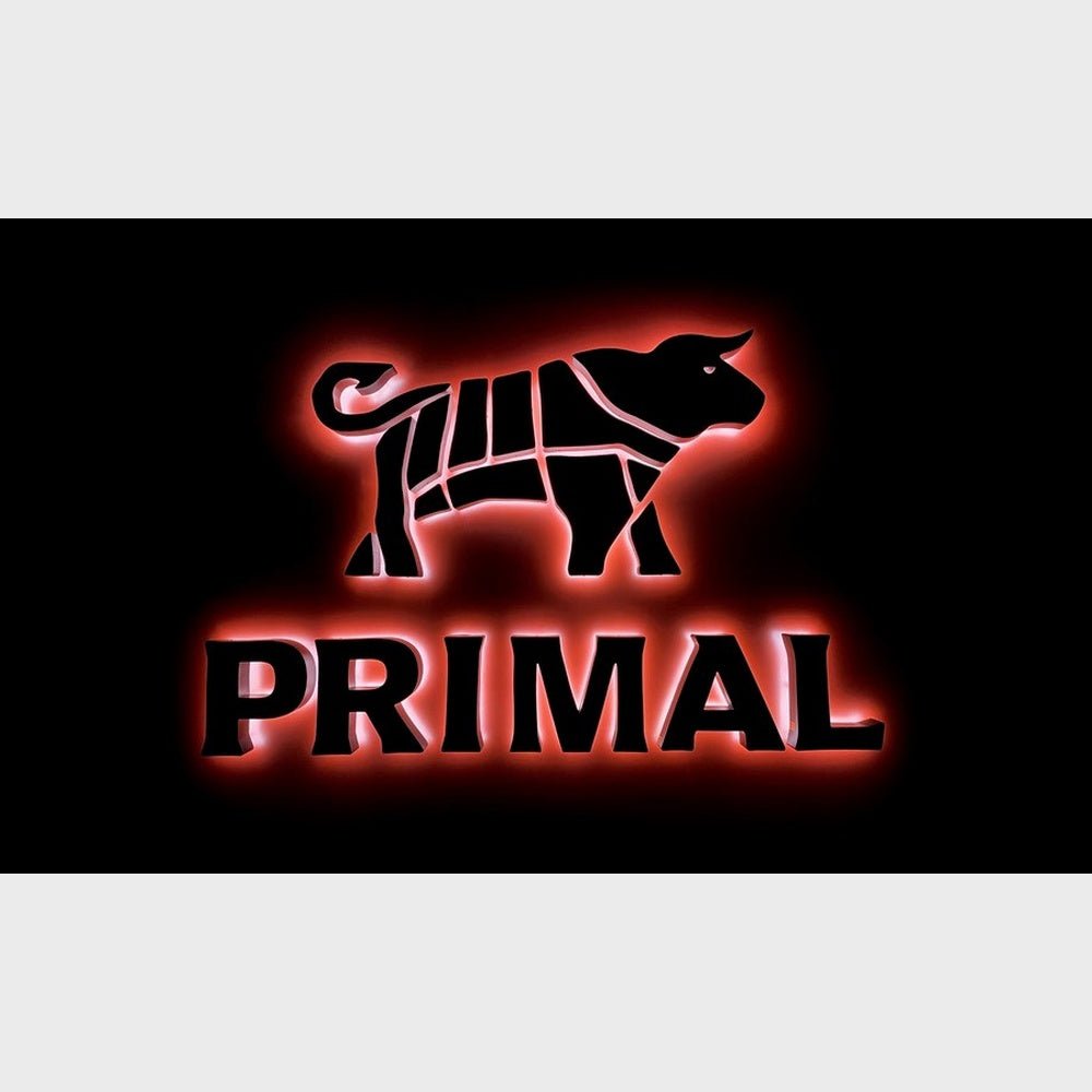 Primal 3D Backlit Channel Letters Led Light Sign - Shineneon